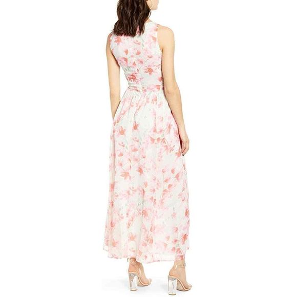 4/$25 Leith Chiffon Max Boho Sleeveless Dress - Picture 2 of 4